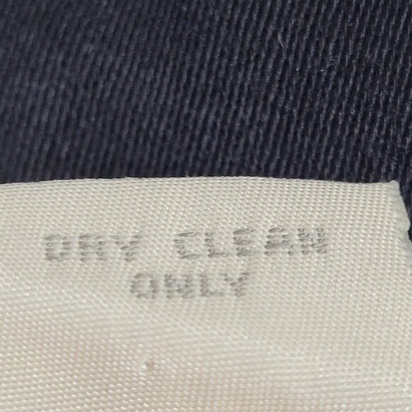 VTG J. Jill Black Wool Blend Stretch Lightweight Buttoned Lined Coat Size 18 - Picture 16 of 16